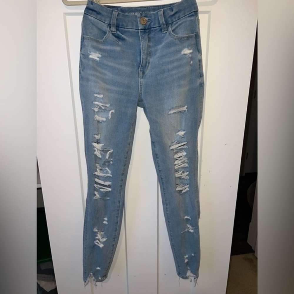 American Eagle Curvy Hi-Rise Leggings Size 0